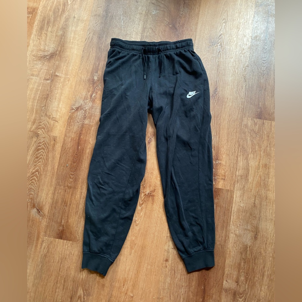 High waisted nike fleece joggers